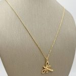 Gargantilla de Libelula Oro 18K #3